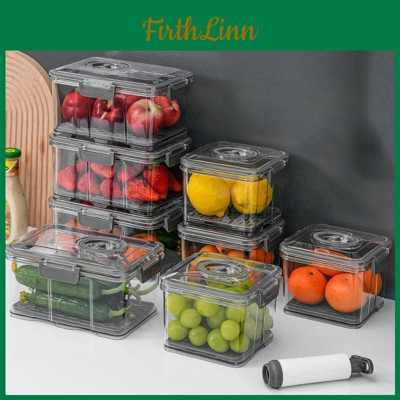 Vacuum 152575l Plastic Storage Box Comes With A Manual Pump Sealed For Freshness And A Storage Container With Storage Time
