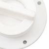 White Transom Drain Plug Nylon Scupper Drain Valve Boat Drain Plug Kit  Marine Drainage