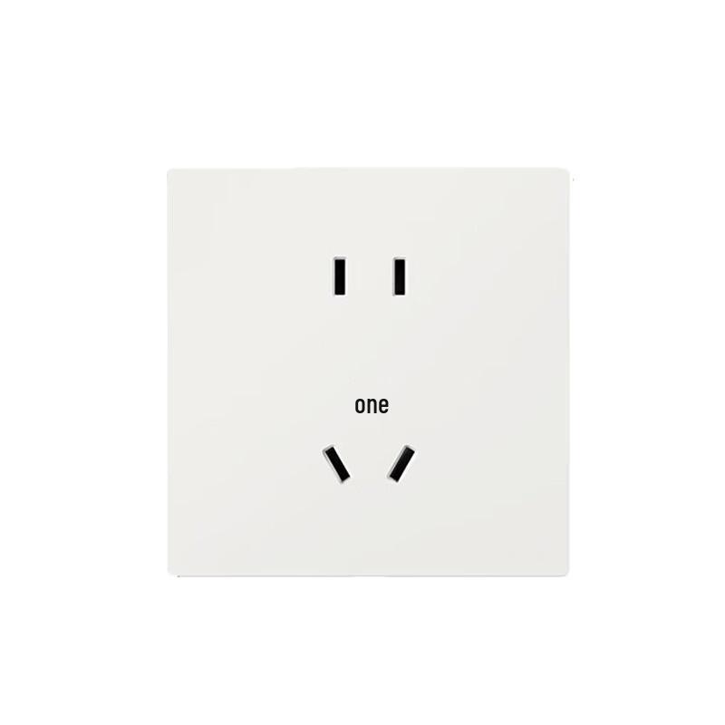 86-Type Flush-Mounted 5-Hole 10A Wall Socket