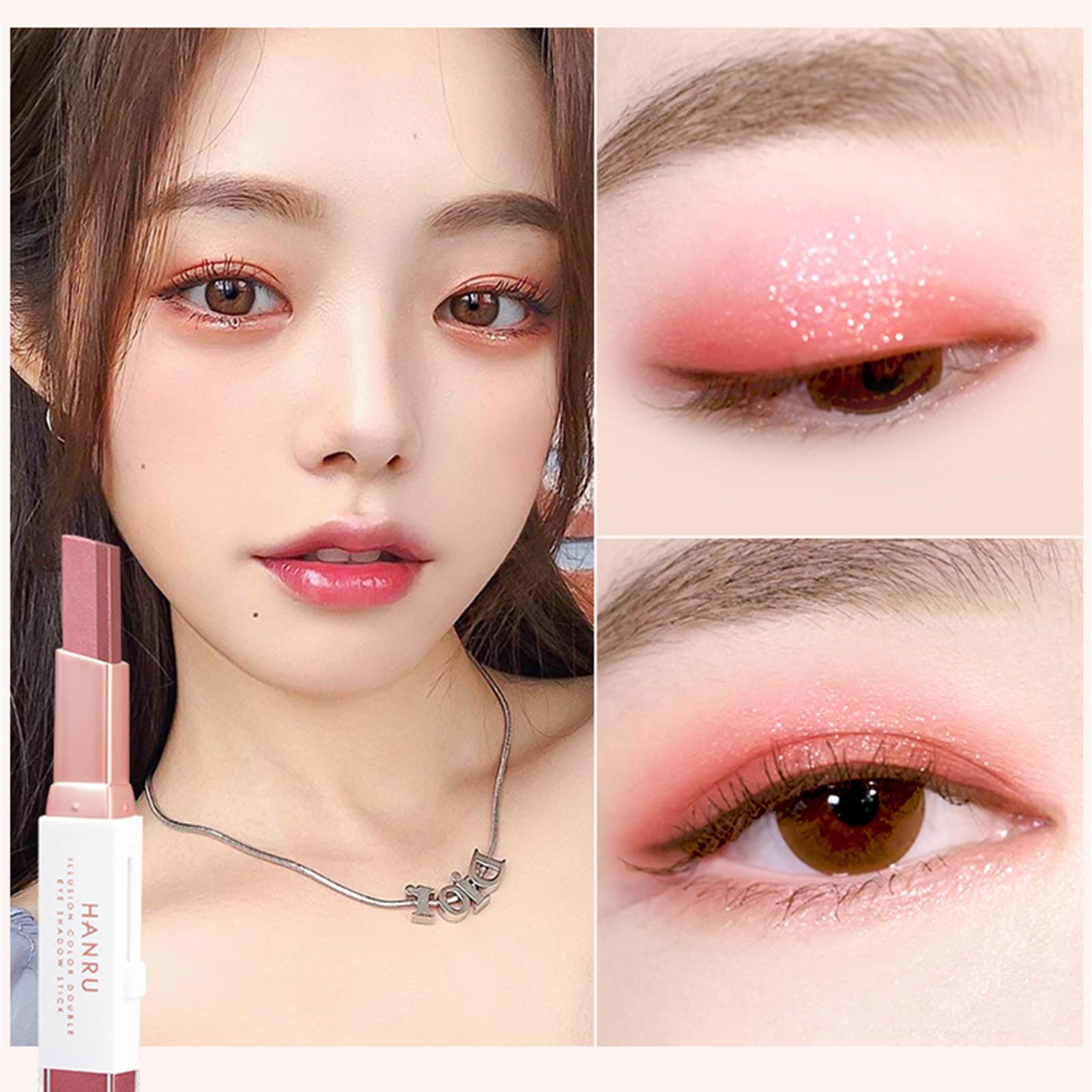Glitter Gradient Eye Shadow Stick Two-Color Eye Shadow Stick Eyeshadows Stick
