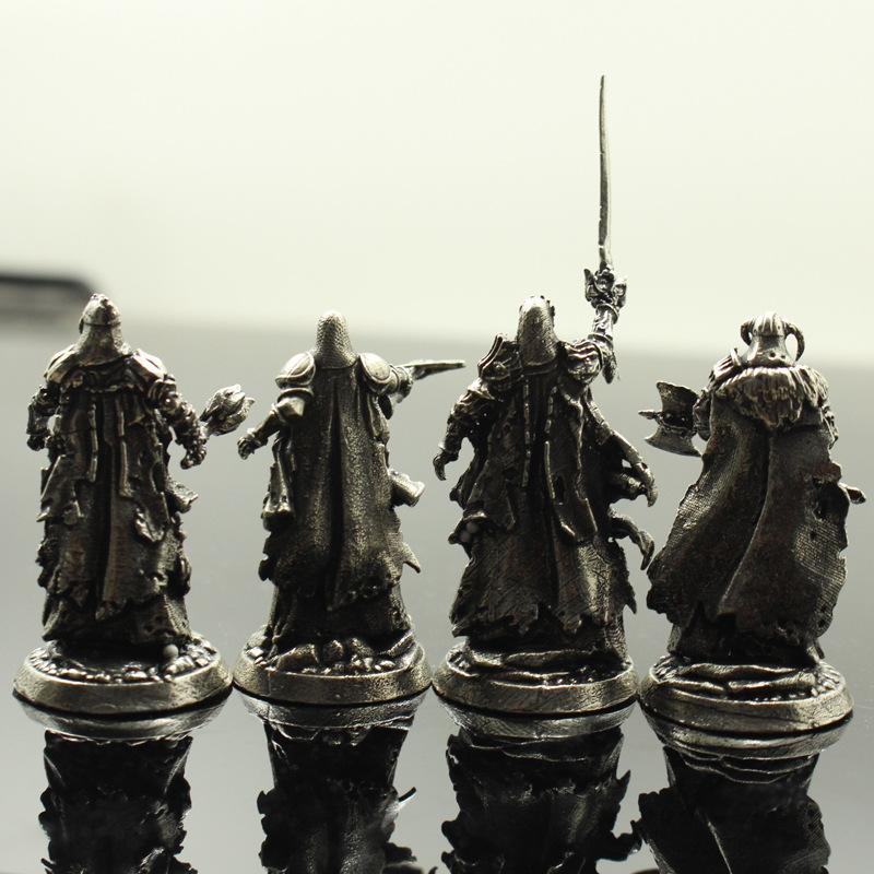 1 Pezzo Legionario Medievale Wraith Soldati Giocattolo Figure Miniature Cavaliere in Rame Puro Ornamento Decorazione Artigianato
