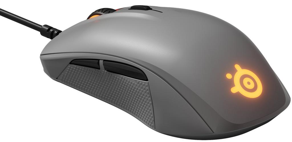 SteelSeries Rival 110 Schiefergrau Optische Gaming-Maus Rechtshänder (Produktcode 62470)