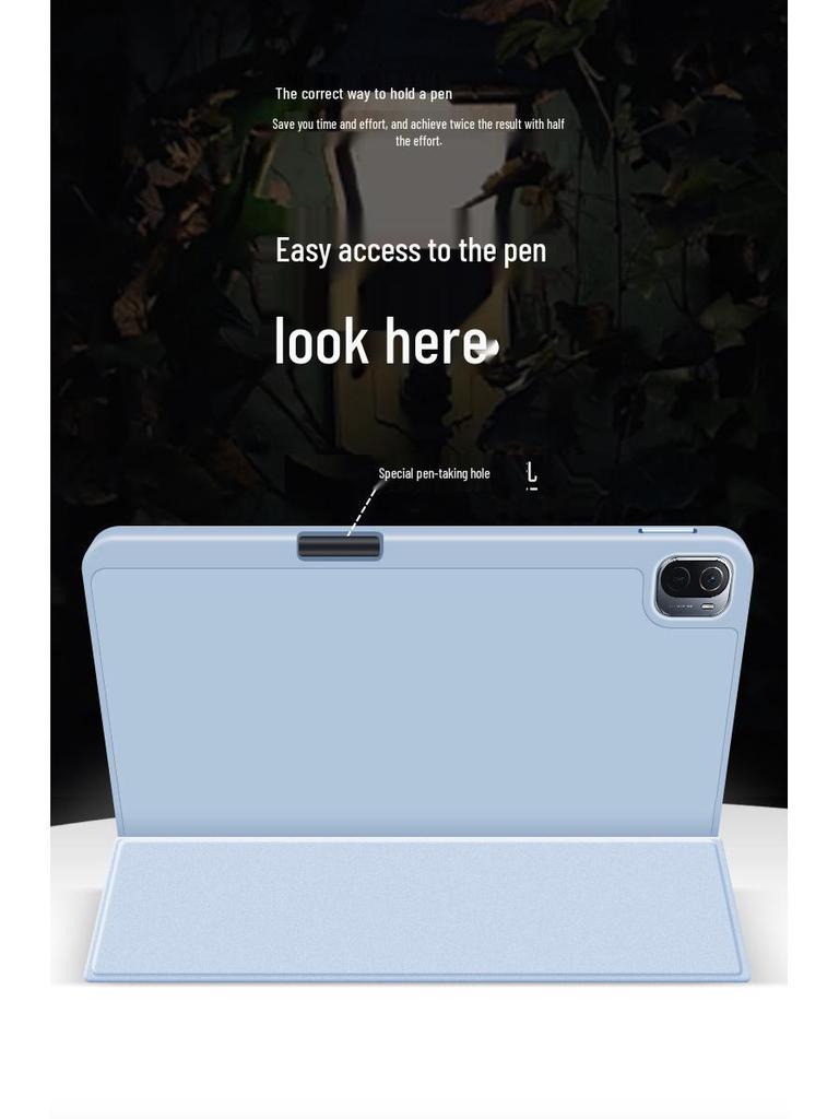 Xiaomi Pad 7 Tok 6/6S Pro 11.2'' Toll tartóval és 5/5 Pro 12.4'' Héj, Teljes lefedettség