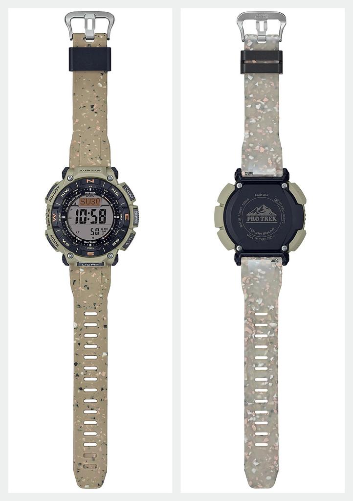 Protrek Watch Line Tough Solar Biomass Plastic Brown [Casio] []Climber PRG-340SC-5JF Men's