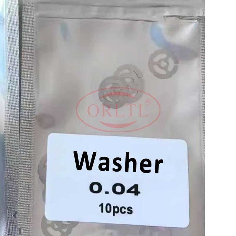 10PCS Diesel Injector Residual Air Gap Adjust Shim 0.040 0.050mm 0445110646 0445110369 0445110647 03L130277Q Washer 110 111