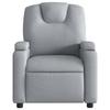 VidaXL Fauteuil Inclinable, Chaise de Relaxation avec Dossier, Siège avec Accoudoirs Rembourrés Salle de Séjour, Moderne, 372365
