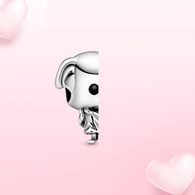 100% 925 Sterling Silver Přívěsek Millenium Falcon Falcon Přívěsek Fit Originální módní šperky Dámský náramek DIY dárek