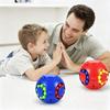 Rotatable Bean Ball Fidget Toy Stress Anxiety Relief Brain Teaser Rolling Bead Puzzle Spinner Ball Educational Toy Decompression Gadget