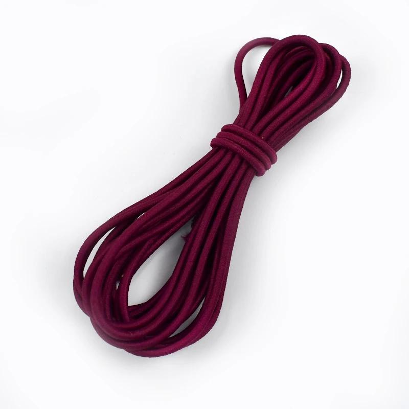 5/10/20M 4mm Cordoane Elastice Meetee pentru Haine Bandă de Păr Elastic de Cauciuc Bandă Arc Elastic Accesorii de Cusut DIY