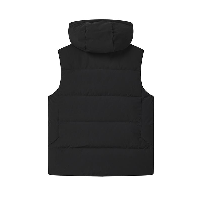 New FILA Down Vest Men's Jet Black F11M443912FBK
