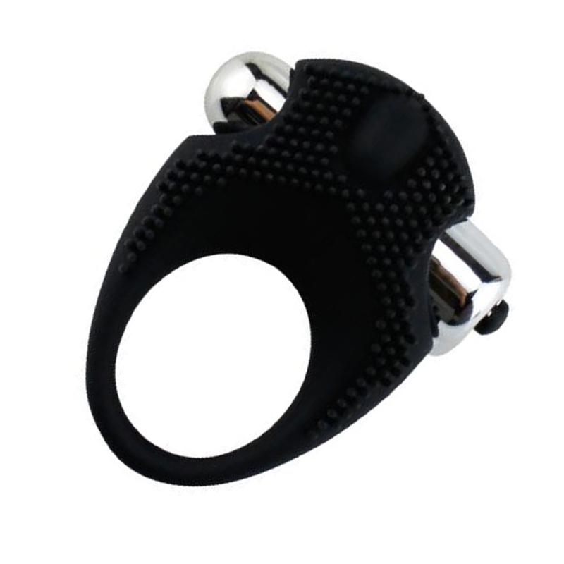 Men's Vibrating Delay Ring & Clitoral Teaser for Foreplay