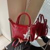Premium Texture Portable Dumpling Bag Women's New Fashionable Exquisite Shoulder Bag Casual Commuter Messenger Bag