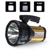 USB Handheld LED Searchlight High Power Super Bright Outdoor Portable Spotlight Lantern Rechargeable Flashlight 120W