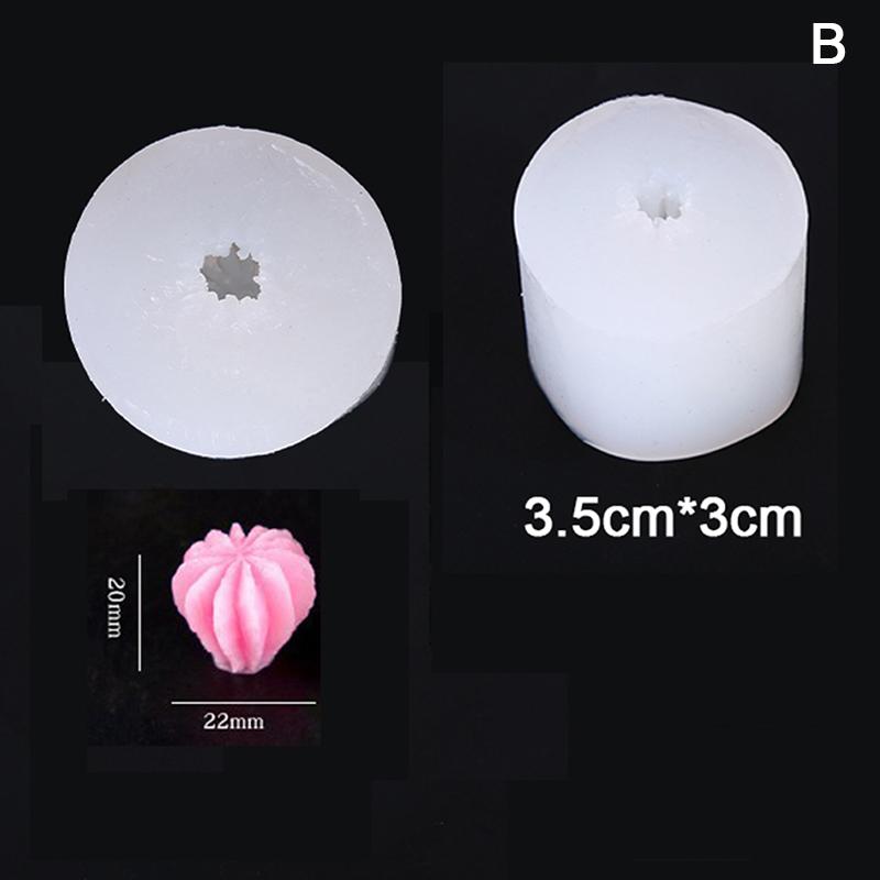DIY 3D sukulentní silikonová mýdlová svíčka na výrobu domácích forem