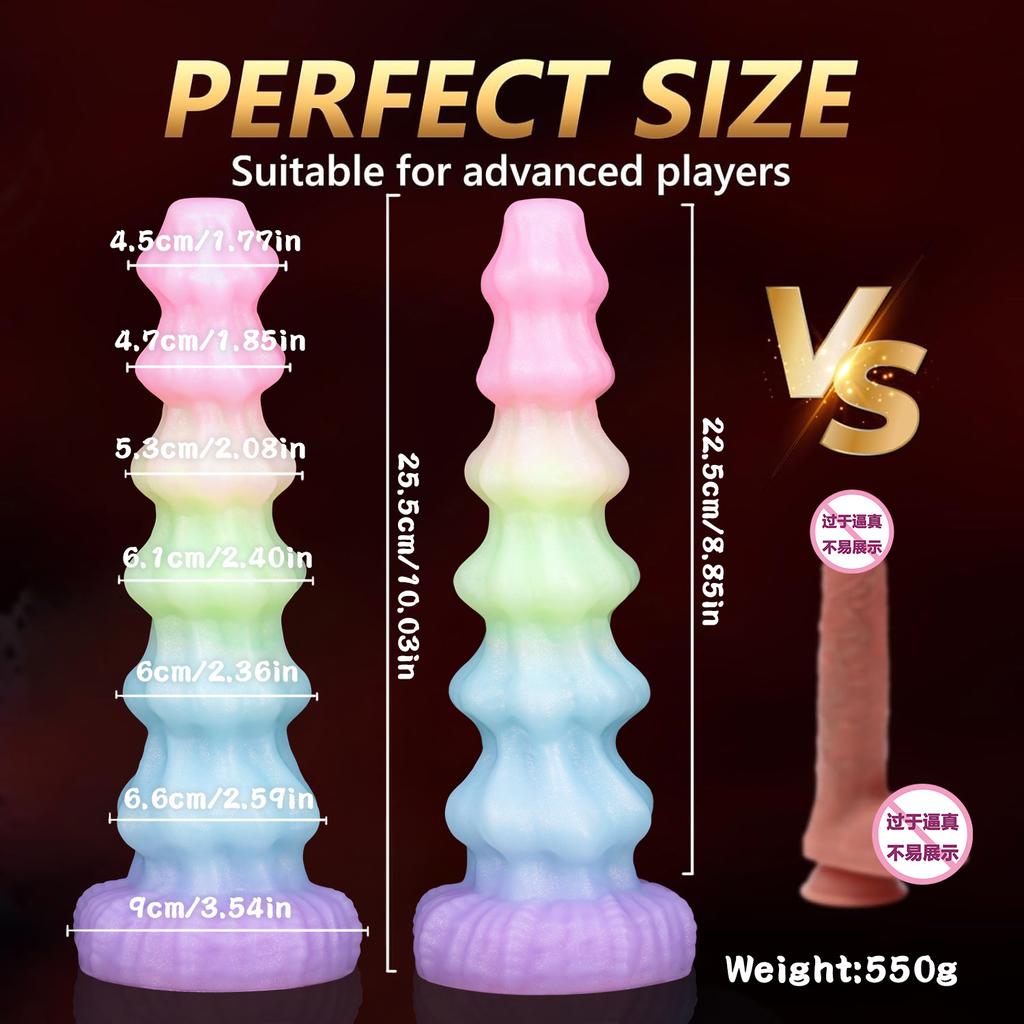 Alien Penis Candy Colored Liquid Silicone Male And Female Masturbator Anal Plug Orgasmic Wand Adult Sex Toy