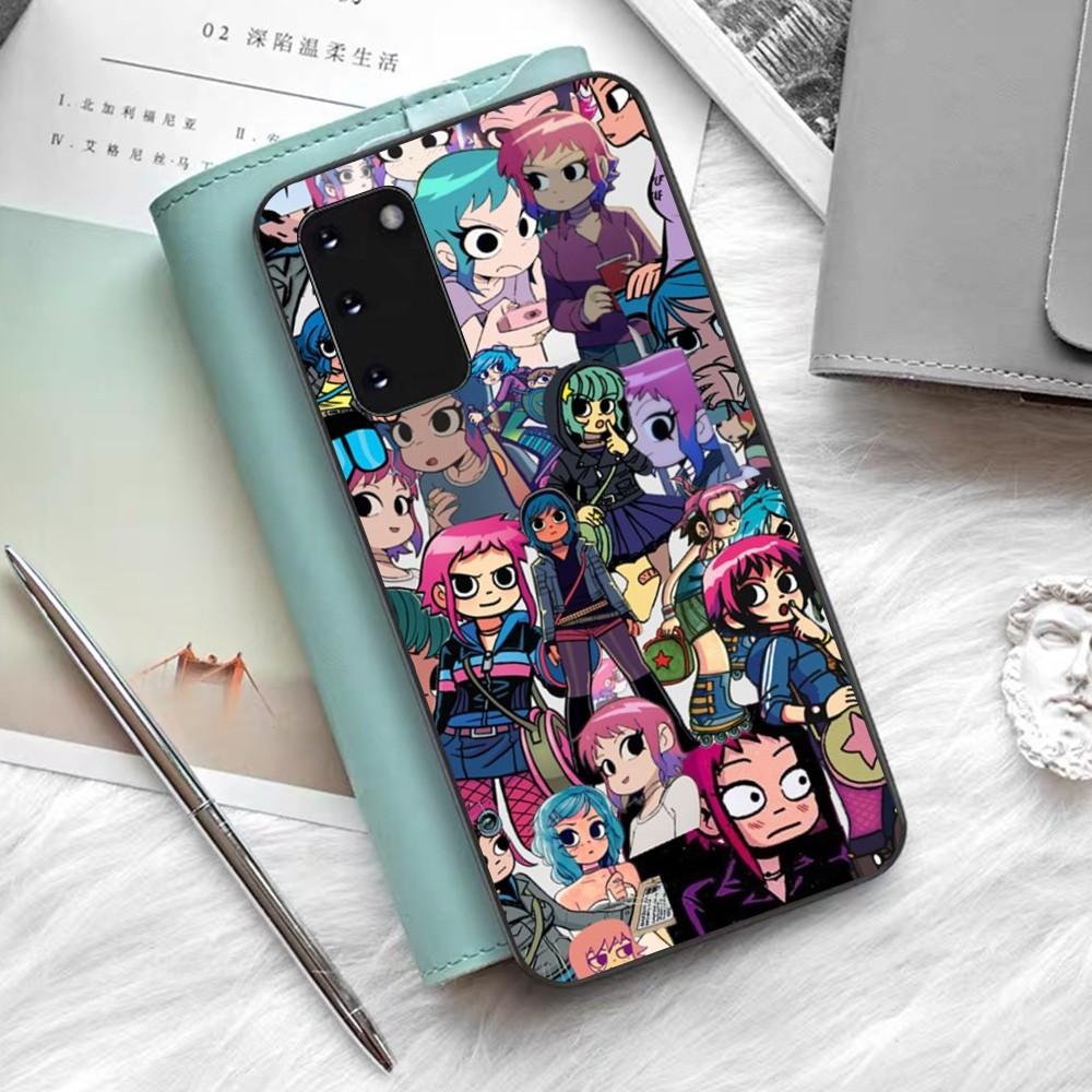Scott Pilgrim Cartoon Phone Case For Samsung S 9 10 20 21 22 23 30 23plus Lite Ultra FE S10lite Fundas