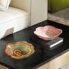 Marble fruit plate living room coffee table home dining table fruit plate