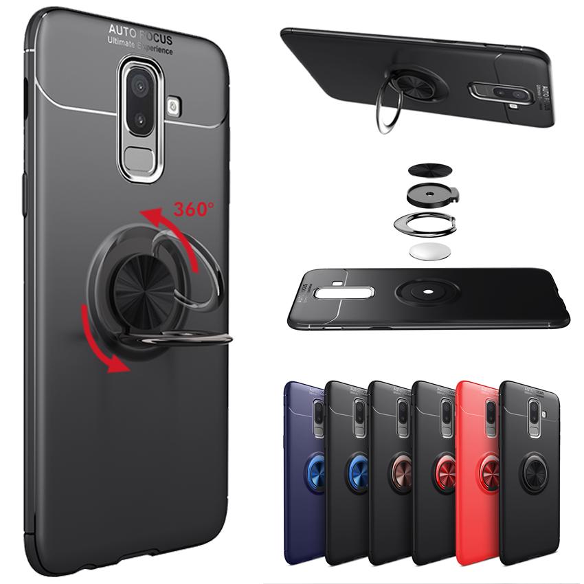 

Чехол-держатель с кольцевой пряжкой для Samsung S21 Ultra с автомобильной магнитной функцией, задняя крышка мобильного телефона для Samsung Galaxy J2 J3 J4 J5 J6 J7 J8 (2018)