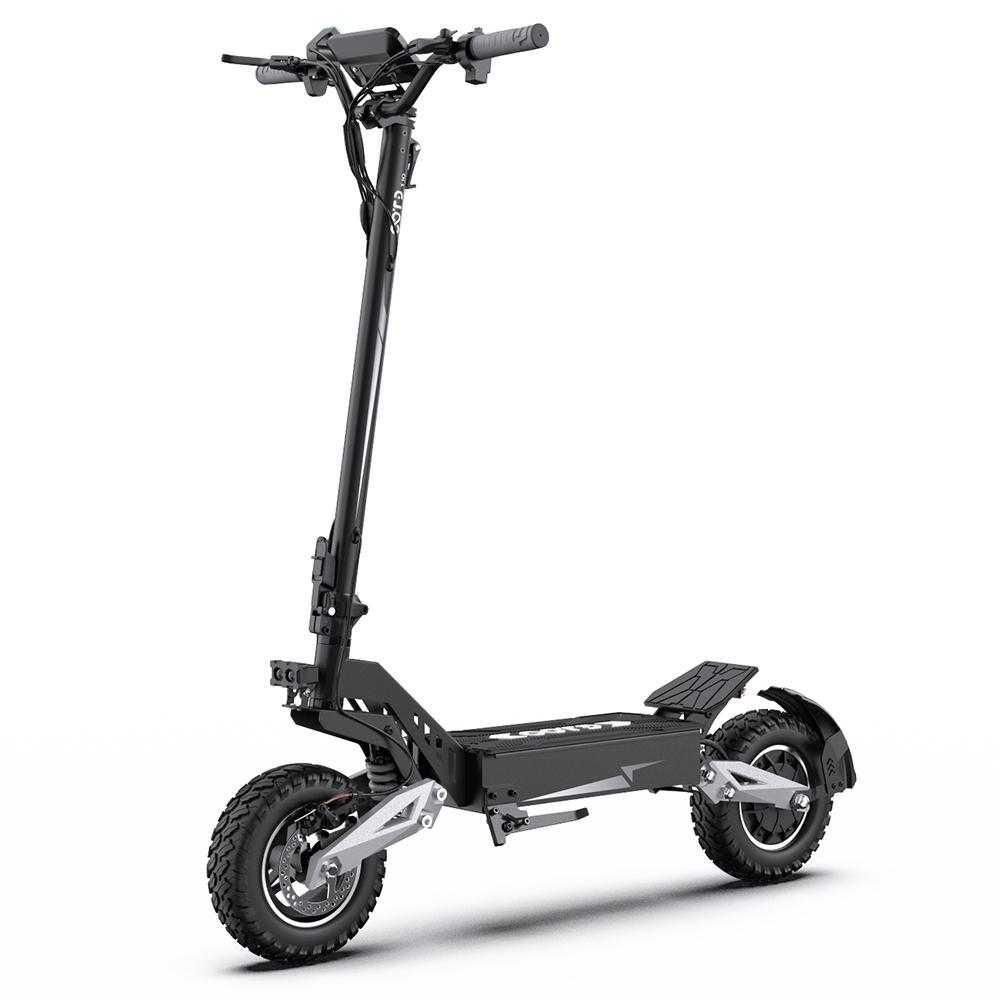 OOTD T10 Elektrická skládací koloběžka, 11 palců, 900W motor, Městská koloběžka, 48V 13,5Ah, Maximální dojezd 45 km, Maximální nosnost 120 kg, Černá
