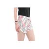 Adidas Neo All Over Print Lace Up Sports Shorts Women Shorts Pink DW7746