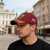 Trendy Baseball Cap With Embroidery Adjustable Strap Design Lightweight Polyester Unisex Sun Protection