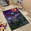 Minecraft Blood Moon Adventure Rectangular Rug Nonslip Thick Carpet For Living Room Bedroom Office Home Decor Memorial Gift