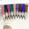 Full Rhinestone Bead Pen DIY Handmade Crystal Ballpoint Multi Color Student Gift Stationery