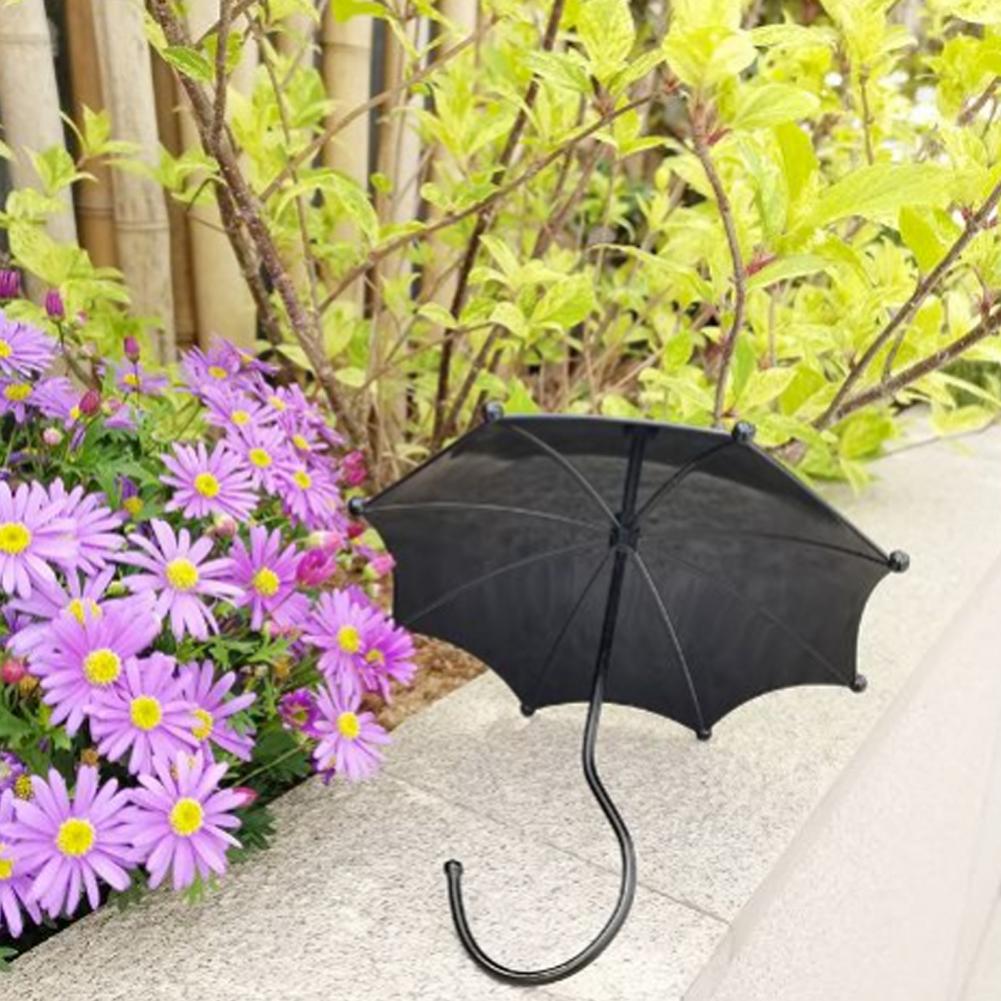 Squirrel-proof Bird Feeder Bird Feeder Tray Weatherproof Hanging Bird Feeder with Umbrella Design for Outdoor Garden Patio