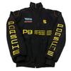 Embroidered Racing Suit F1 Kurtka Motocyklowa: Retro Styl Europejski i Amerykański, Bawełniany Płaszcz z Długim Rękawem