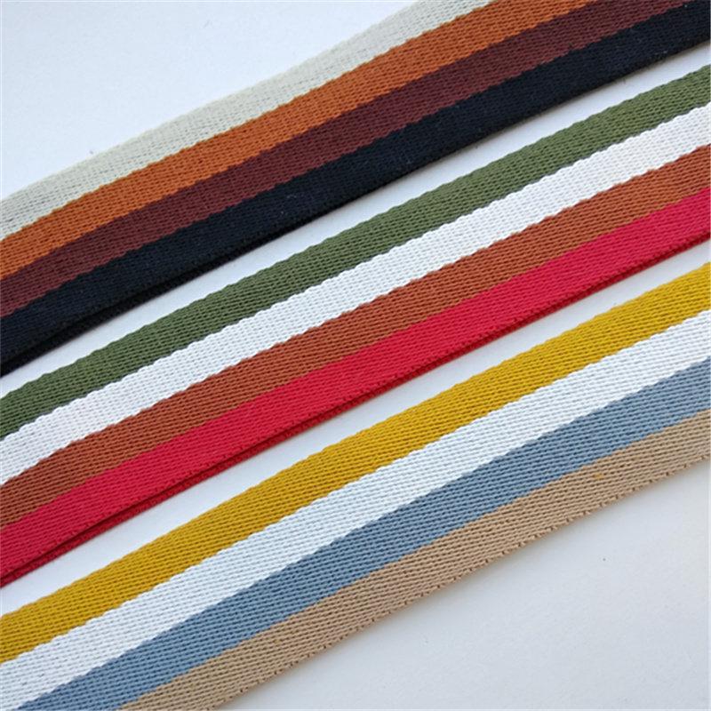 Colored Stripe Shoulder Strap Replacement for Women's Bags