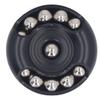 Click Slider Metal Round Shape Anxiety Stress Relief Slider Sensory Toy for School Home