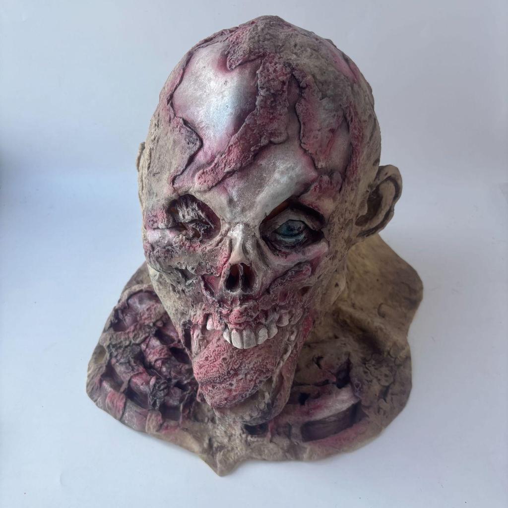 Halloween Biochemical Zombie Monster Latex Mask for Haunted Houses & Escape Rooms