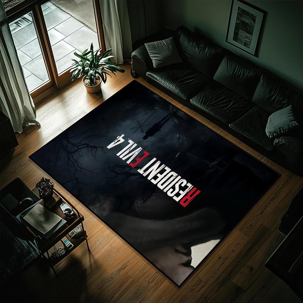 

Game R-Resident Evil 4 Small Carpet Bedside Kitchen Bath Living Home House Bedroom Floor Mat Doormat Decoration SJR40x60CM