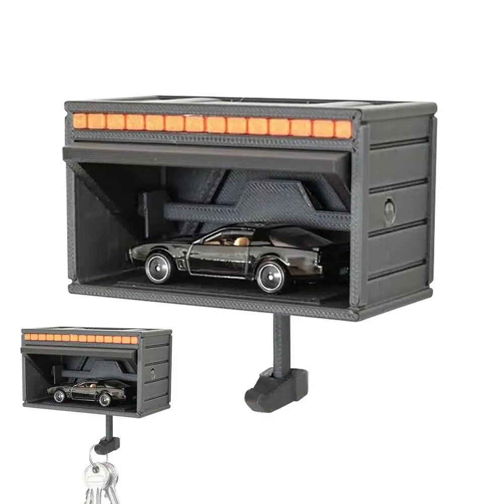 Wall Mount Modern Key Holder Open Garage Door Design Fun Garage Keychain  Corridors