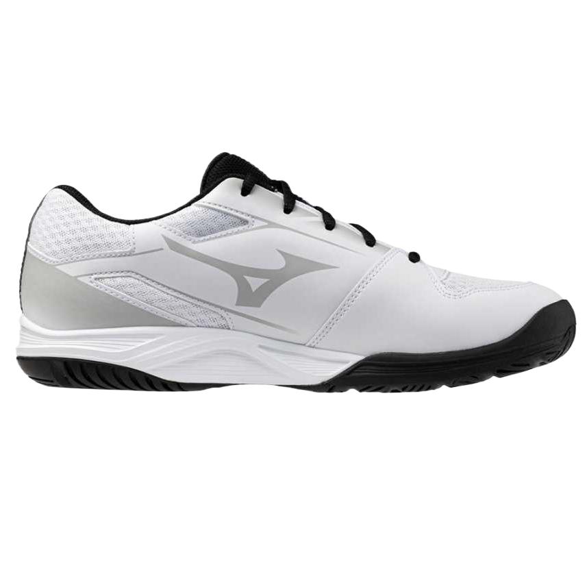 Mizuno Break Shot 5 Ac Solid Color Fashion Outdoor Low Top Tennis Shoes Unisex Sneakers White 61GA254009