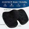 Travel Seat Cushion Memory Foam U-Shaped Pillow for Chair Cushion Pad Car Office Hip Support Massage Orthopedic Pillow