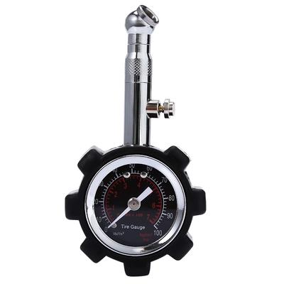 Tire Pressure Gauge Black 100 Psi for Accurate Car Air Tyre Gauge for Car Truck and Motorcycle