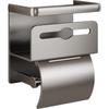Multifunctional Bathroom Tissue Box with Storage Shelf