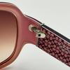 Used COACH Sunglasses MARLOW S787A BURGUNDY Ladies