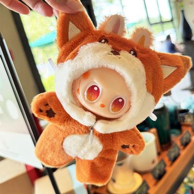 Only Clothes Cute Cartoon Hoodie Animal Series Clothes for Labubu Doll's Outfit Clothes Accessories Gifts