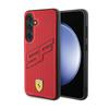Ferrari Big Sf Perforated - Etui Samsung Galaxy S24 (Czerwony)