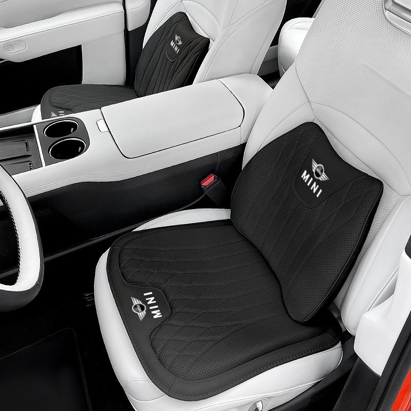 Ensemble Coussin de Siège Auto Support Lombaire Accessoires Pour MINI Cooper R56 F56 R50 JCW Cabrio Aceman Countryman Clubman Roadster WORKS vhdsg88
