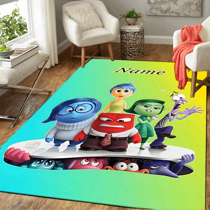 Custom 1Pc Emotions Inside Out Journey Rug Office Carpet Indoor Outdoor Entrance Doormat Nonslip Soft And Comfortable Living Room D91683