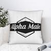 Alpha Male Symbol Design Pillow Cover Comfy Cushion Cover Kawaii Pillow Case For Sofa Home Decoration