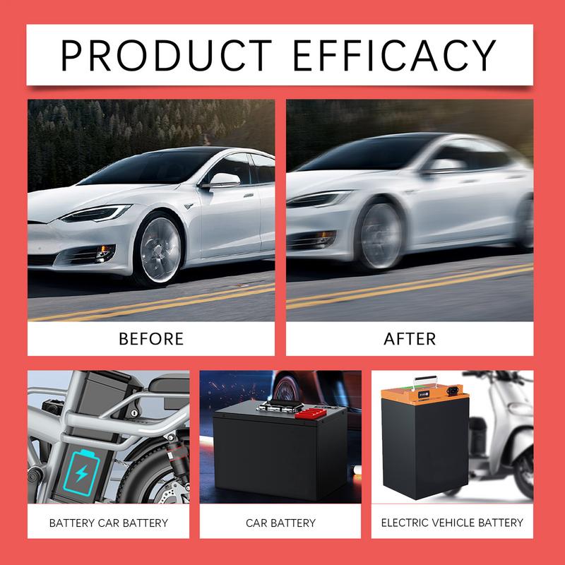 Battery Repair Fluid for Car 100ml Effective Repair Fluid Battery Restore Liquid Efficient Repair Extends Battery Life for car