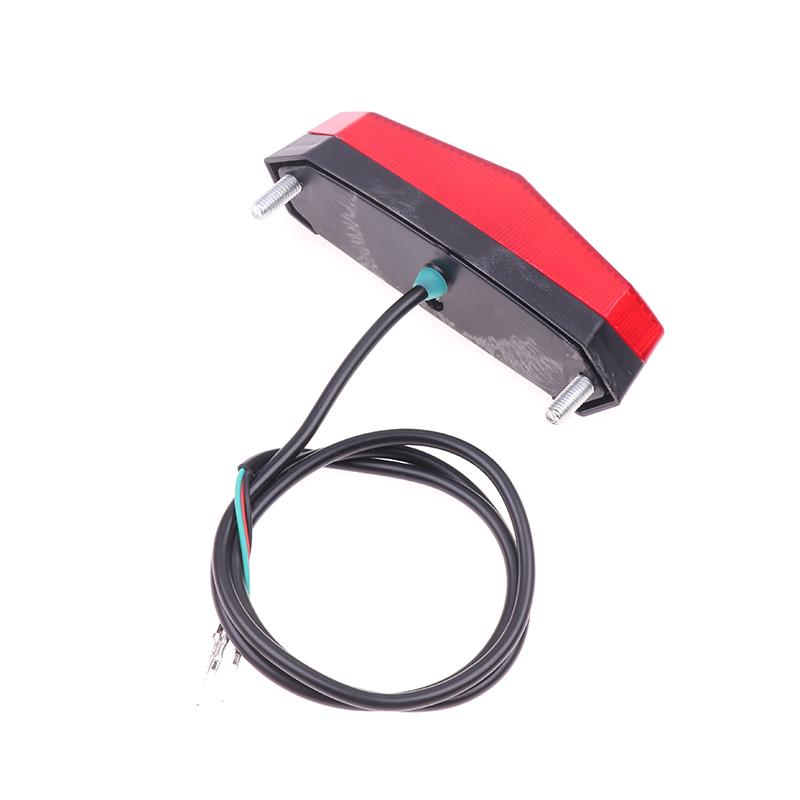 

12V-80V Electric Biketaillights Led Safety Warning Rear Lamp For E-Scooter Ebike Warning Taillights Bike Accessories