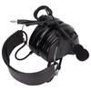 Noise Reduction Ear Muffs 7.1mm Plug Hunting Headset with Detachable Mic for   UV9R UV9R PLUS UVXR BF9700(Black )
