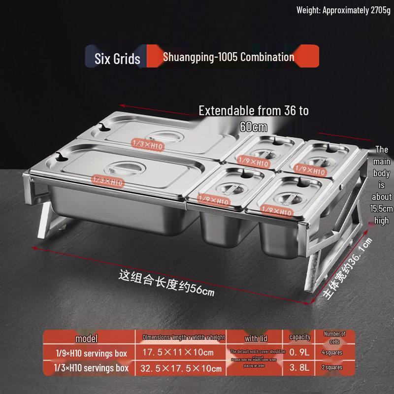 Stainless Steel Condiment Dispenser Rack