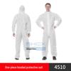 3M Protective Suit 4510/4515: Breathable, Dustproof, Chemical-Resistant Suit for Paint Spraying.