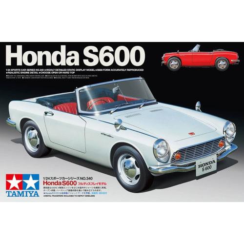 Tamiya 1/24 Sports Car Series No. 340 Honda S600 Plastic Model 24340